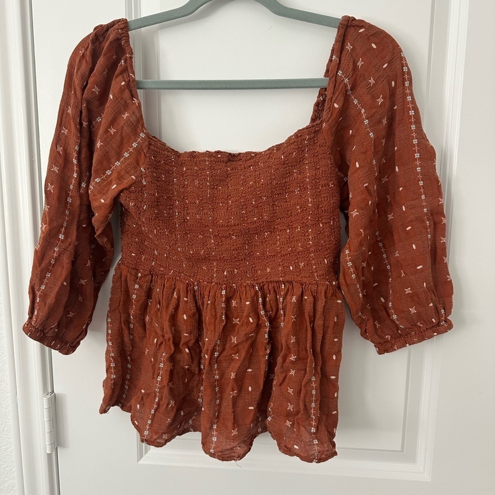 Good Hart Matilda Jane Western Pattern Blouse - Picture 3 of 3